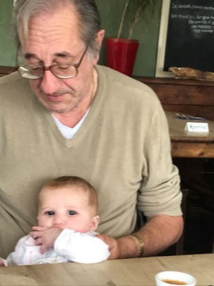 Grandpa and his angel 