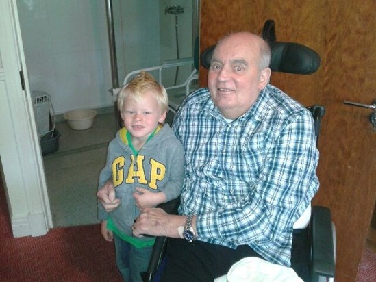 Me and Grandad thinkin if you and missing you sending hugs and kisses grandad to you xxxxxxxx