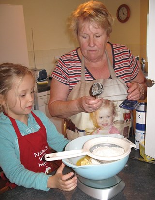 2013 Baking - Nana's little helper