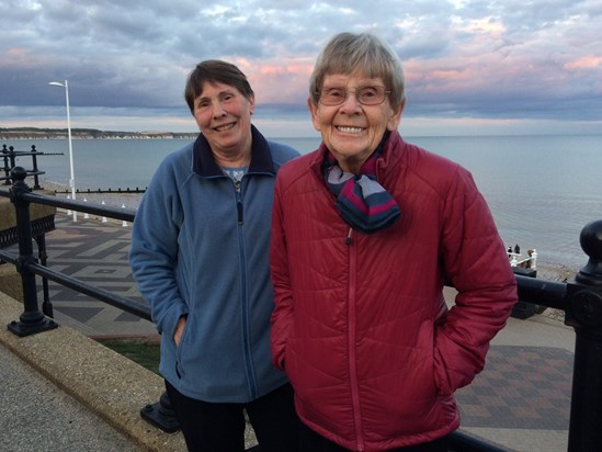 Carol and Jean at Brid