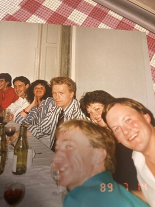 Bastille Day 14/7/89 Drummond & Co WS Edinburgh End of Term!!