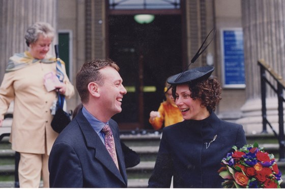 Marylebone Registry Office, 1st October 1998