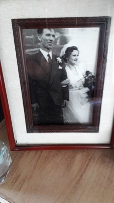 Dad looking dapper with Mum ?