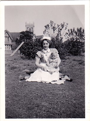 Mum's early days as a nursery nurse