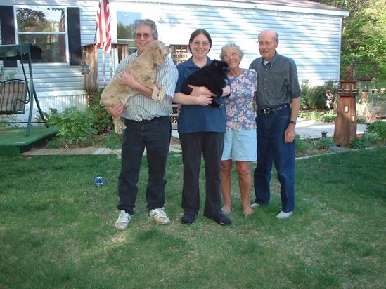 Steve, Roberta, Mom & Leo