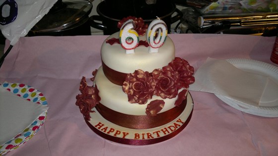 me mams birthday cake 2013
