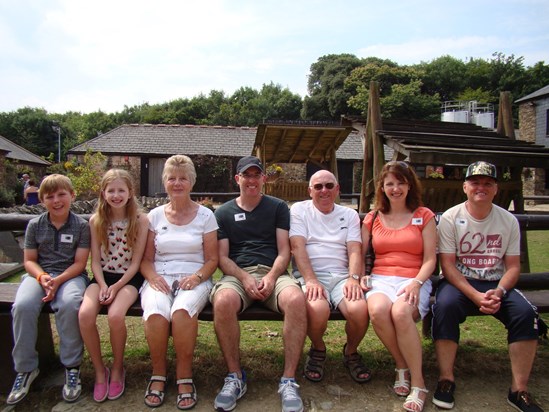 Happy family times in Perranporth