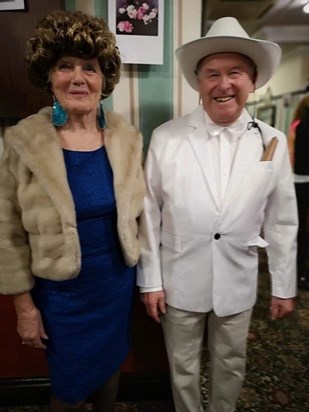 Joan Collins and Boss Hogg