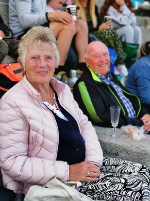 Catching a performance at the Minack Theatre