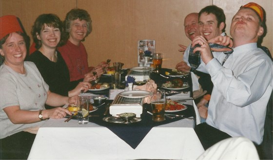 Laurel and Hardy Curry night