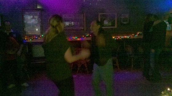 Mackenzie an Ronny dancing
