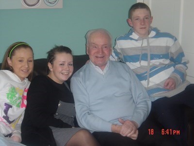 Dad, Jennifer, Stewart and Jemma