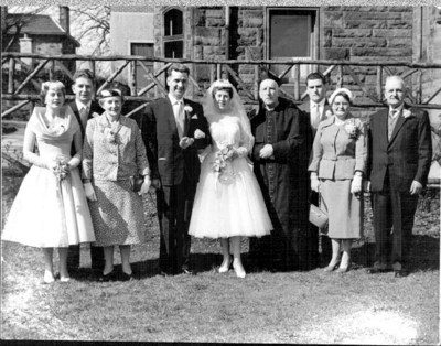 Mum and Dad's wedding day 4th April 1959