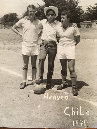 Football in Arauco, Chile