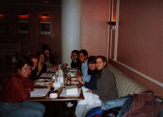 Jason with friends in Beijing (1991)