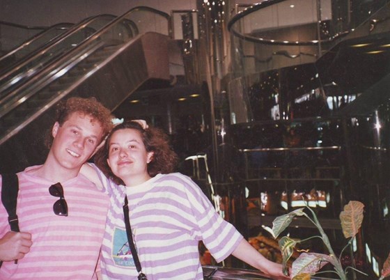 Jason and Yana, Beijing 1991