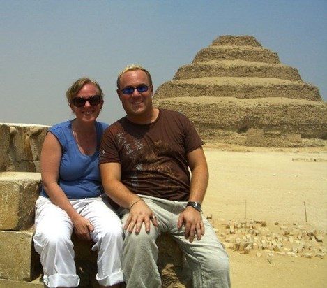 Jason and Ronit in Egypt