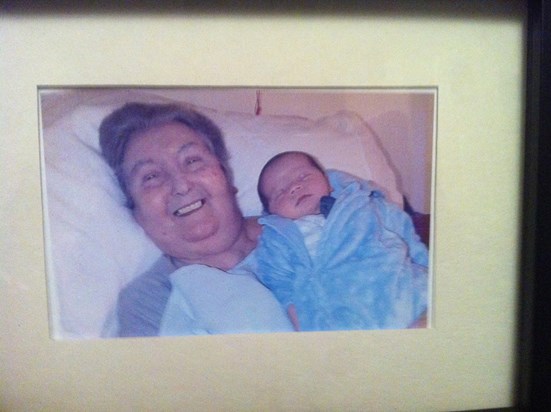 My beautiful nanny! One in a million loved and missed by us all!