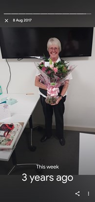 Kate's last day at the Nuffield 