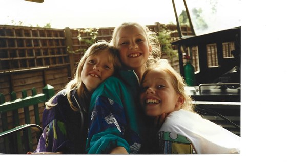 Claire's birthday at Chessington 1991