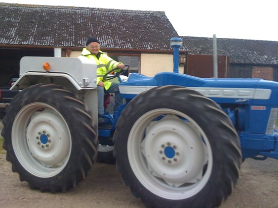 Dad and his 'Pride and Joy,' his County 1004 xxxx