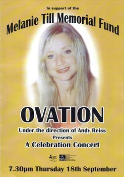 Front Cover of Memorial Concert