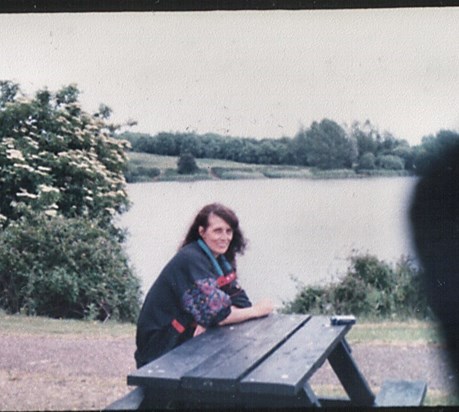 linda at beacon lake 1993