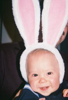 Caden rabbit -March 2005 