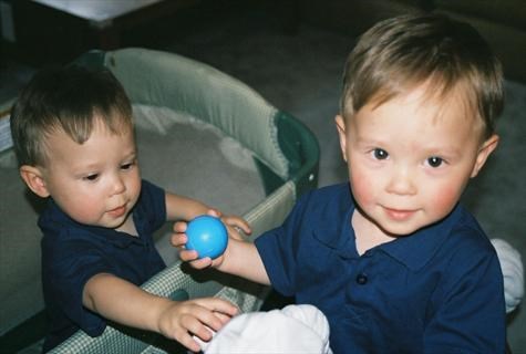 Caden and Ethan -March 2006 