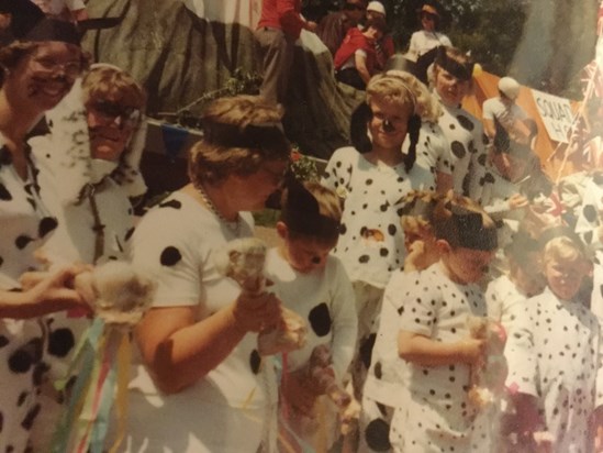 One of the 101 dalmations..Bury Carnival. Happy days!