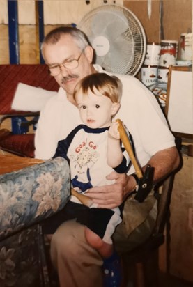 Pop with grandson Zak