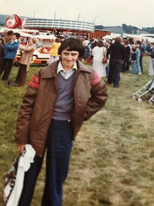 John at the Royal Welsh Show 1978.