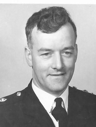 Police Head Shot in 1968