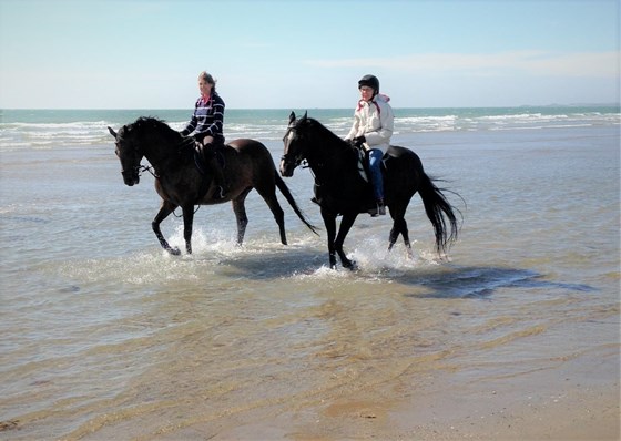 Riding with your mum!