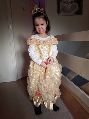 Your beautiful daughter Rae on world book day ??