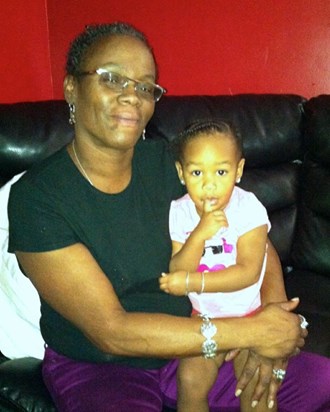 Nicole and her Granddaughter Marley "Princess Valentine"