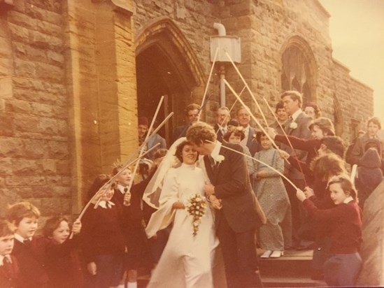 Wedding day 16/12/1978