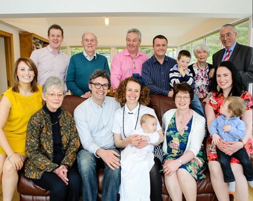 Sula's christening - Ireland, 2015