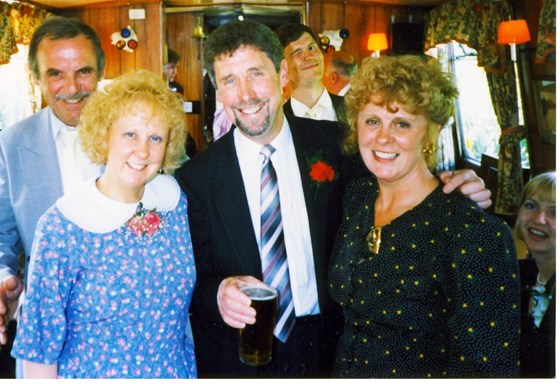 Sheila with her Brother John and sister Pearl.