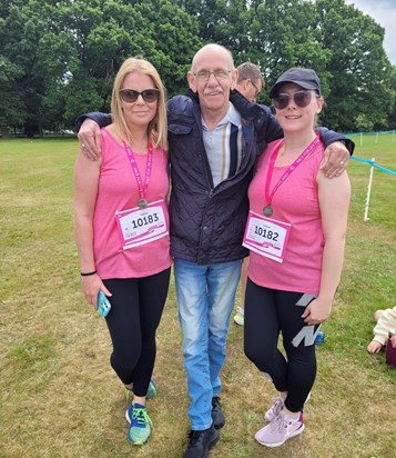 Race for life for dad with Dayna 19/06/2022