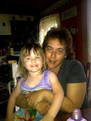 Brenda Bennor Pritchard and her granddaughter Karley