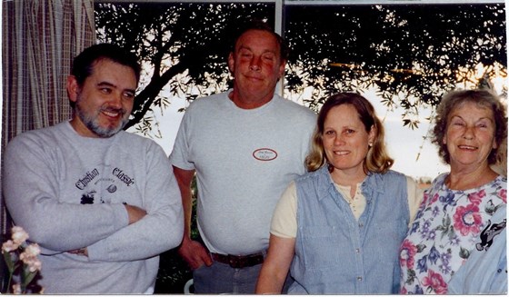Roger, Mom, Paul and Carol 