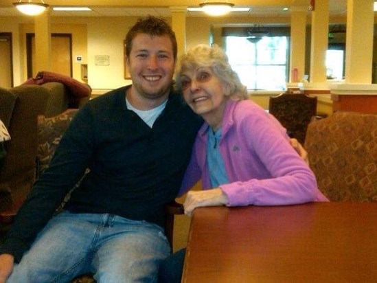 Brandon and Grandma 