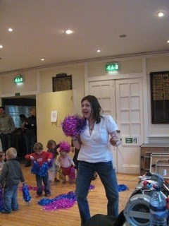 Matty N's 4th birthday party - always a party girl!!