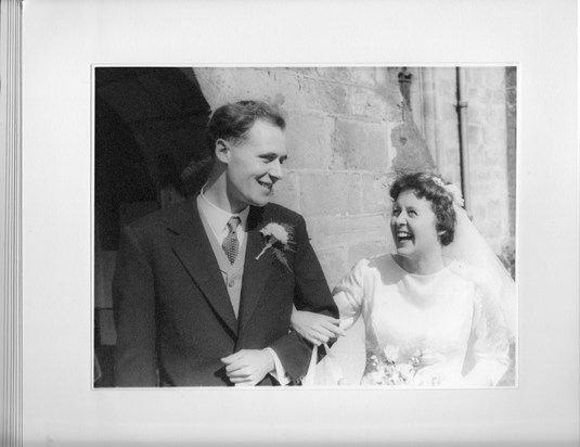 1958 Pam and Brian Wedding 