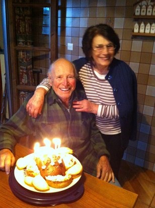Celebrating Spiros's 90th Birthday.