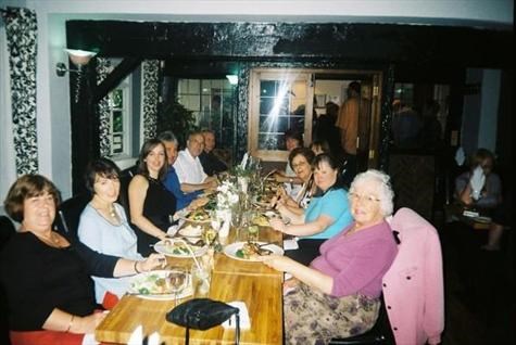 Mum's 60th meal with great friends