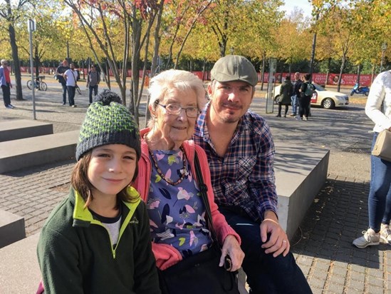 With her much loved grandson and great grandson in Berlin 74d4918f a4c9 4b3c a0cf 476e85a2157a