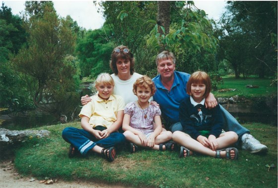 The family in Jersey, 2001