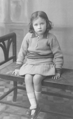 Young Peggy, aged 3
